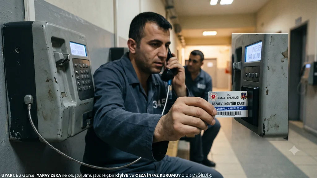 Cezaevi kontör kartı makale görseli